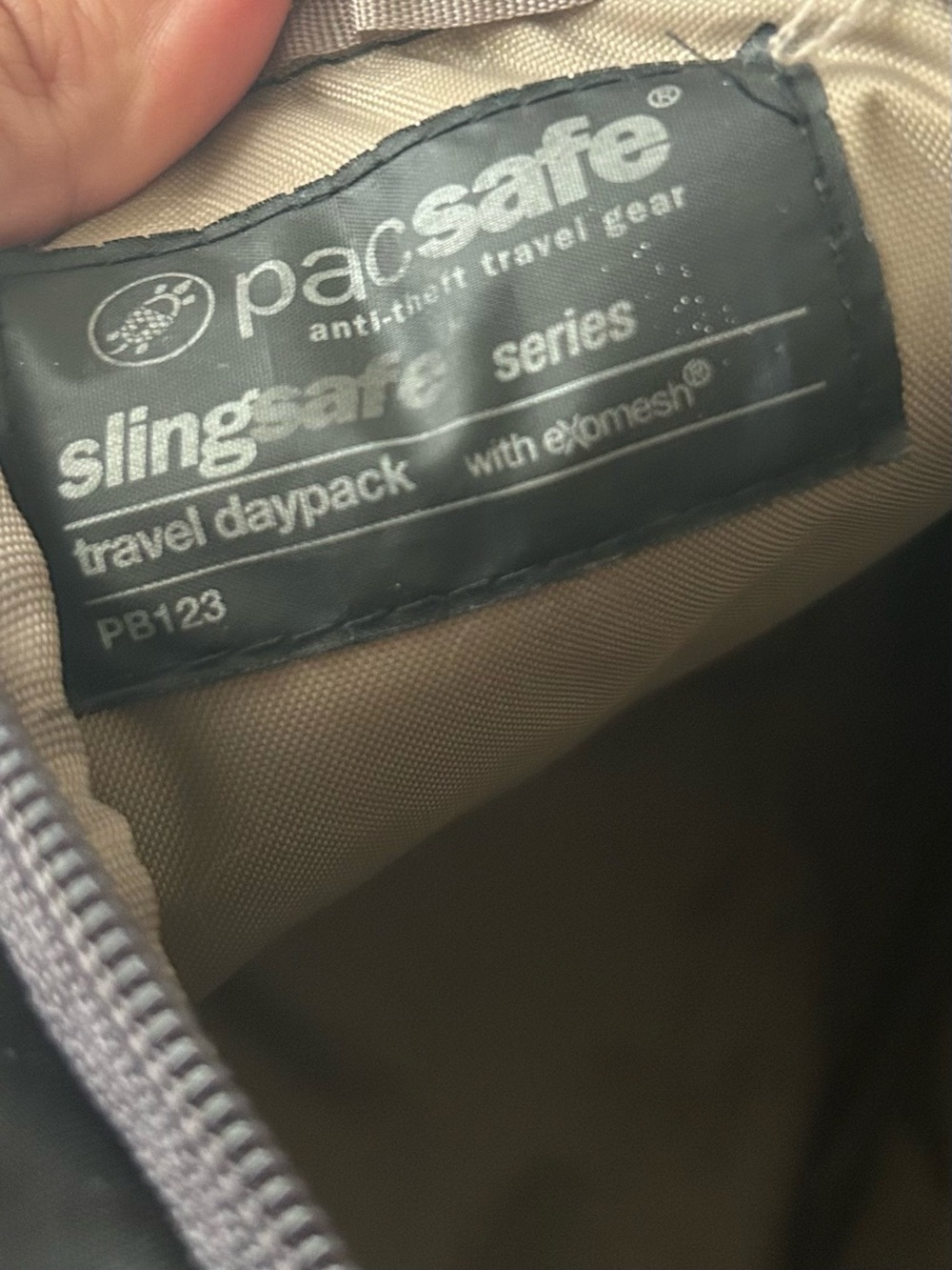 Pacsafe Anit-Theft Slingsafe 300 Carry On Travel RFID Backpack - Picture 3 of 9